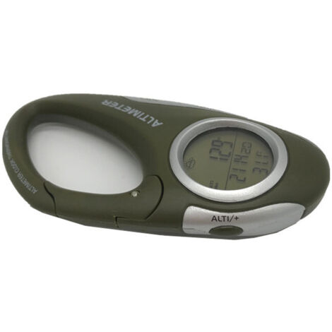 Barometer, Höhenmesser für Angler, Karabiner-Höhenmesser, tragbare Barometer, Thermometer, multifunktionale Messgeräte für den Außenbereich