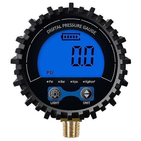 Baromètre numérique - 0-200 PSI, précision de 1 %, alimentation par piles