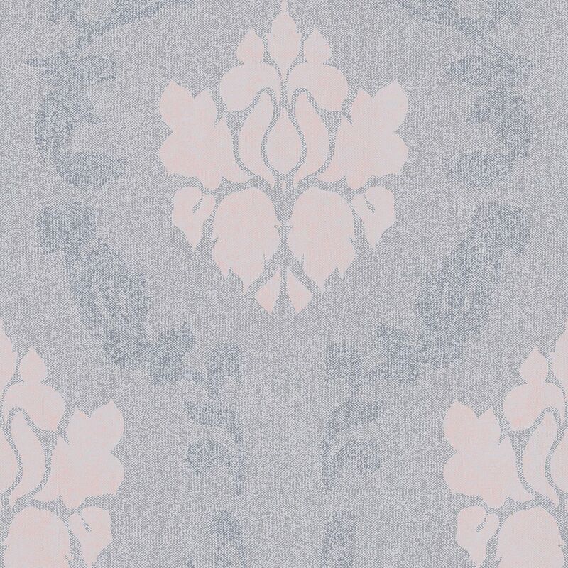 

Baroque wallcovering wall Profhome 375523 non-woven wallpaper slightly textured baroque style matt pink grey 5.33 m2 (57 ft2)