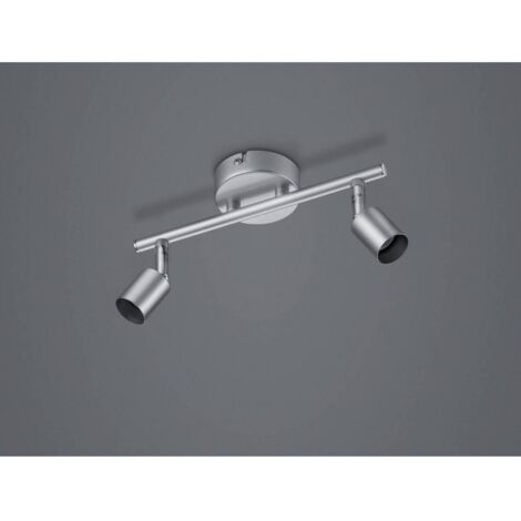 BARRA 2 FARETTI PARIS GU10 ALLUMINIO