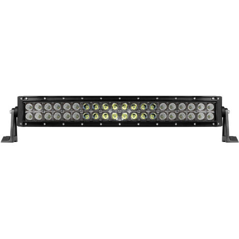 Barra A Led Con Struttura Curva In Alluminio, 10/30V - 55 Cm
