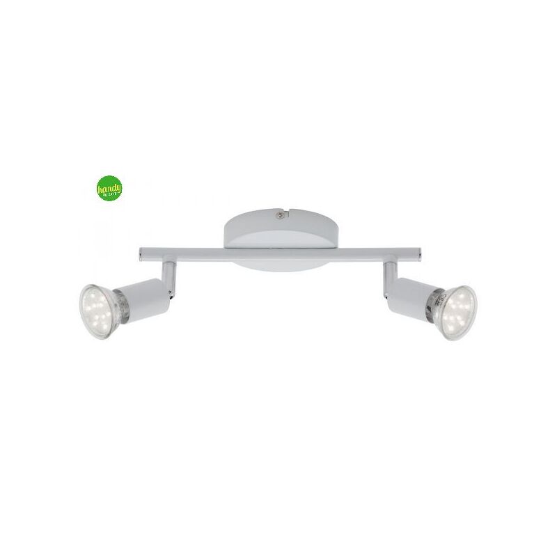 Faretto led Briloner simple barra a 2 gu10 bianco