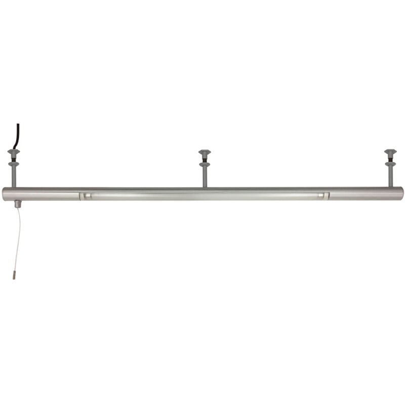 

Barra Armario Aluminio Plata C/luz 860 mm 13w Fluorescente Eo1602 - Aluminio