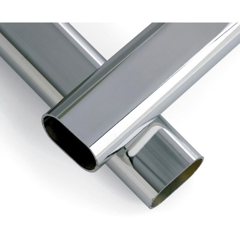 

Barra Armario Kako Oval Lisa Cromo 30X15 Barra 2Mts - Niquelado