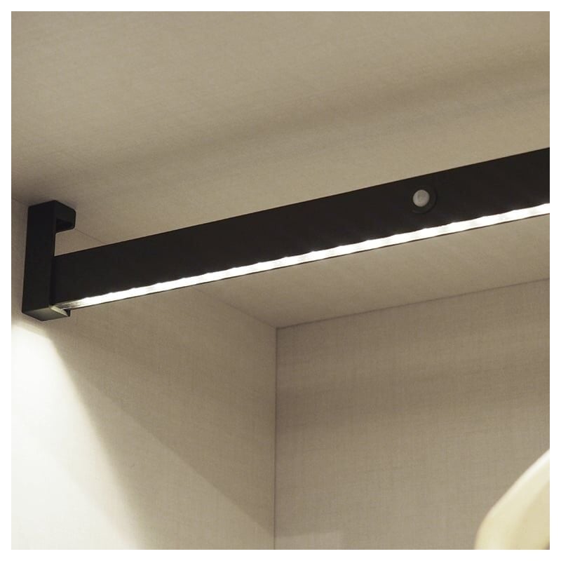 

Barra Armario Lytos Con Luz Led 408 - 558 Mm Plata Mate - Plata Mate