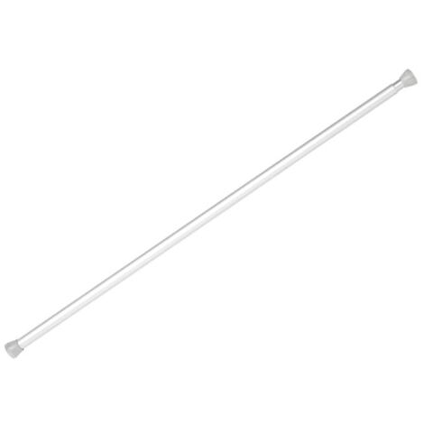 BARRA BAÑO RECTA BLANCA - 74-126 CM