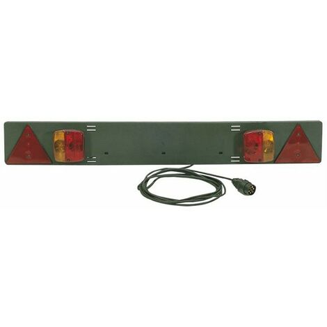 Barra con fanali posteriori 12V lunghezza 1,5m