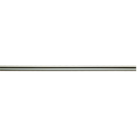 Barra Cortina Decoracion 1,5Mt T/19Mm H. Niquel/Mate Futura 21 Epid