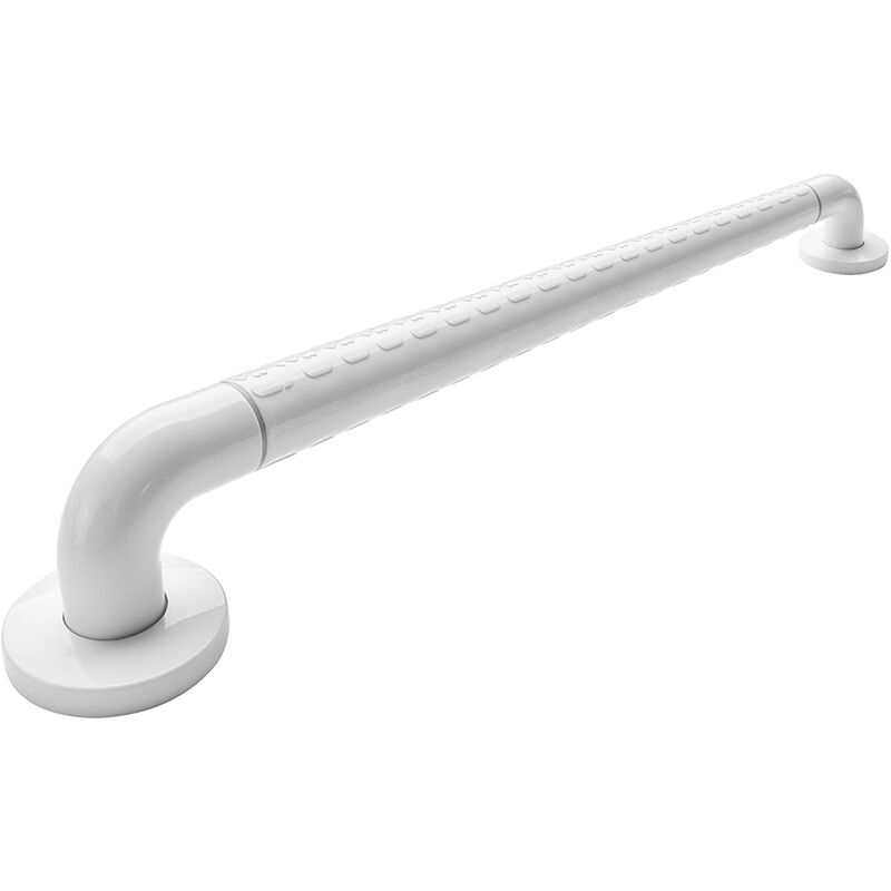 

Barra de agarre para discapacitados de 35 mm, barras de agarre para inodoro antideslizantes con anillo luminoso, para pacientes mayores, Blanco, 79cm