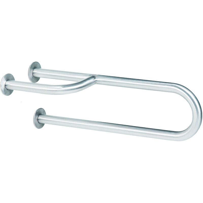 

MEDICLINICS BFD600C BARRA Fija 3P Derecha Inox Brillo