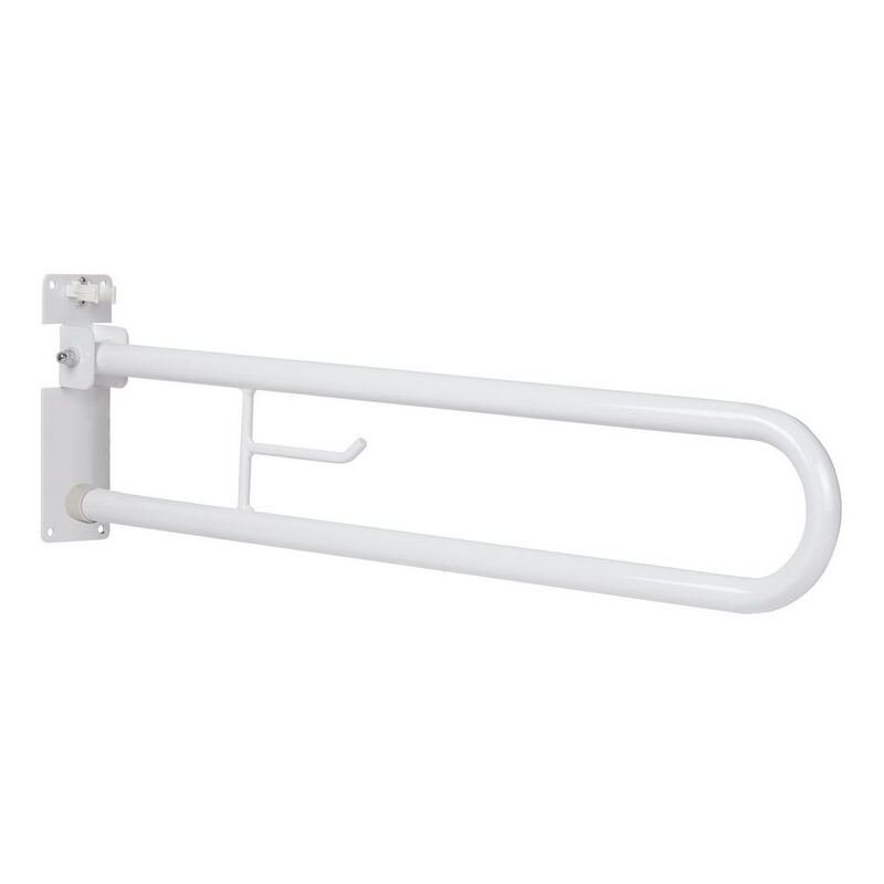 Idral Rubinetteria - Barra de soporte basculante serie easy Idral 12005V-70 Blanco