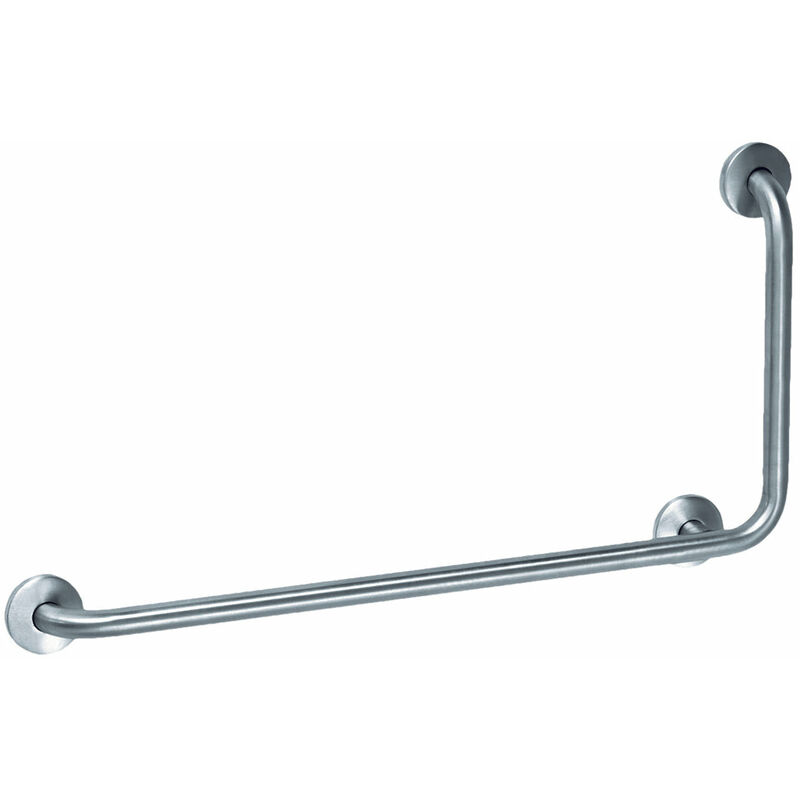 

BAD090CS Barra Ángulo 90º derecha Inox Satinado - Mediclinics