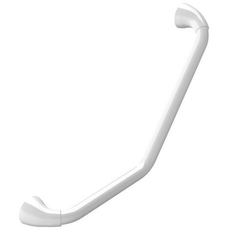 Barra  de apoyo para codos PROF Acero inoxidable 73,5cm Blanco Spirella