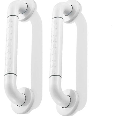 Barra de apoyo para inodoro de 40 cm, asidero de seguridad para bañera, barra de apoyo para baño de pared de acero inoxidable, asidero de bañera antideslizante