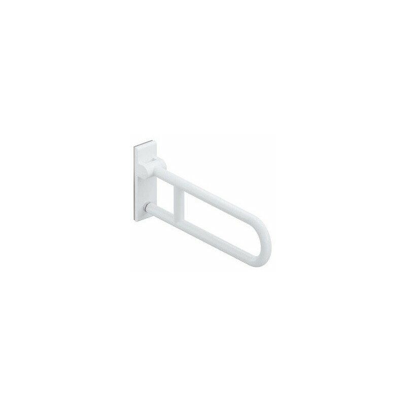 

Barra de apoyo para inodoro L: 600 mm amarillo mostaza - Hewi