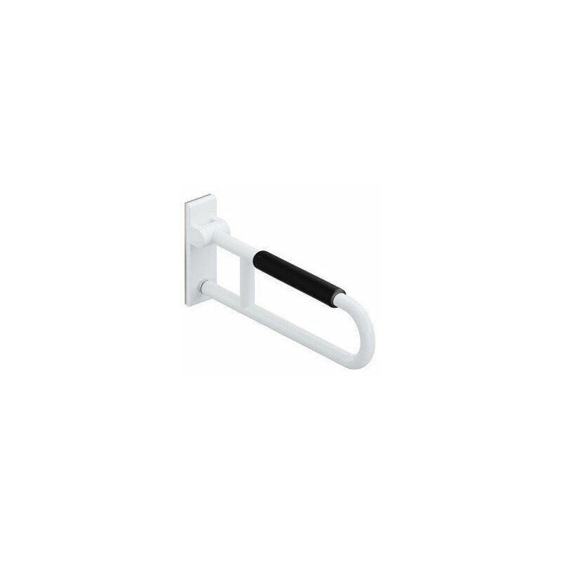 

Barra de apoyo para inodoro L: 900 mm. con espuma blanca pura - Hewi