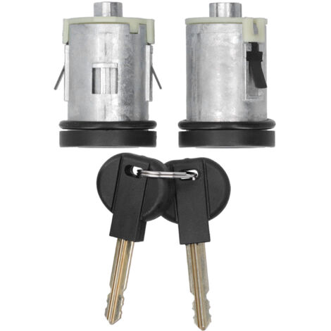Barra de cilindro de cerradura de puerta con 2 llaves para Peugeot Expert/806 - Pieza original de aluminio