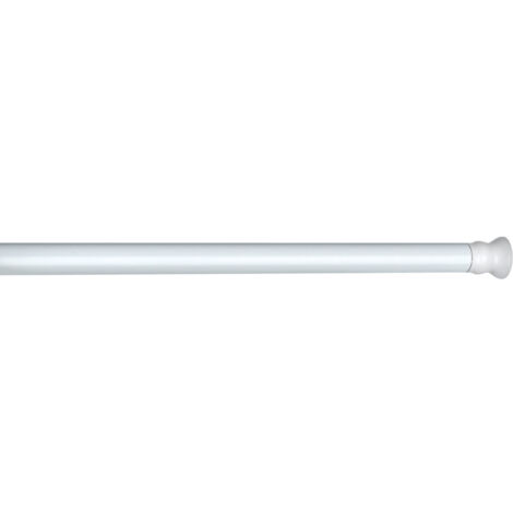 Barra de Cortina Extensible de Aluminio Extra resistentee (Ø 2,8 cm, 110-185
