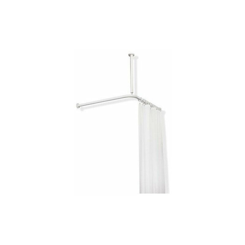 

Barra de cortina SERIE 801 con cortina de ducha 1200x1200mm 24 Anillo de arena