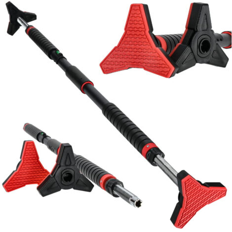 Barra de dominadas de acero ajustable 98-130cm