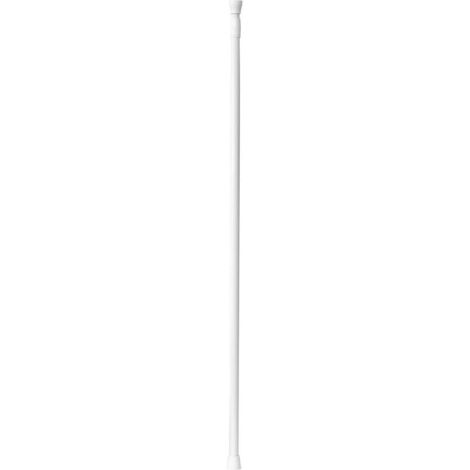 Barra de ducha de aluminio 110-200cm - blanco - Tendance