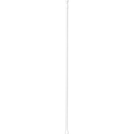 Barra de ducha de aluminio 135-250cm - blanco - Tendance