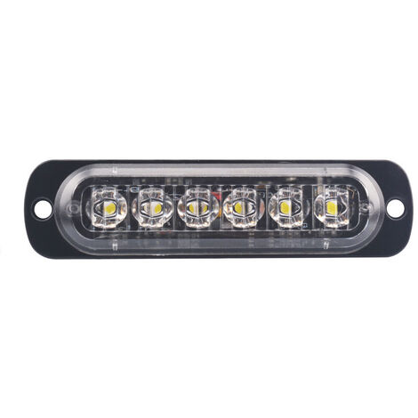 Barra de luz LED de 12V para coche, Lámpara de trabajo, faros antiniebla de conducción, haz de punto, todoterreno, SUV, 4WD, barco, camión, ATV,Rojo