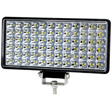 Barra de luz LED para trabajo, lámpara de conducción para Auto, motocicleta, camión, barco, Tractor, remolque, Luz antiniebla todoterreno, 12-85V,1PCS