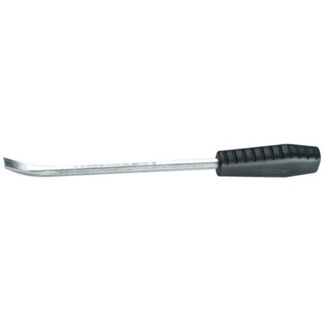 Barra de palanca 141-390 L.390mm An.15mm P.12mm chroma.Mango de PVC GEDORE