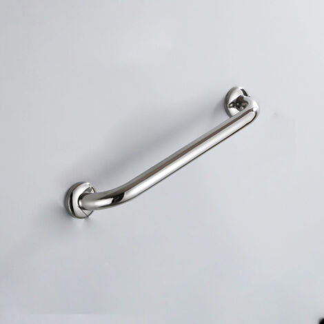 Barra de seguridad para inodoros y baños – acero inoxidable – alta resistencia, resistente a la corrosión – 30 cm