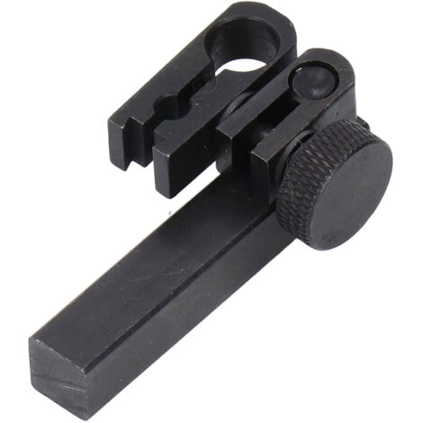 Barra de soporte de altura para indicador de prueba rectangular de aleación de aluminio con adaptador de abrazadera industrial