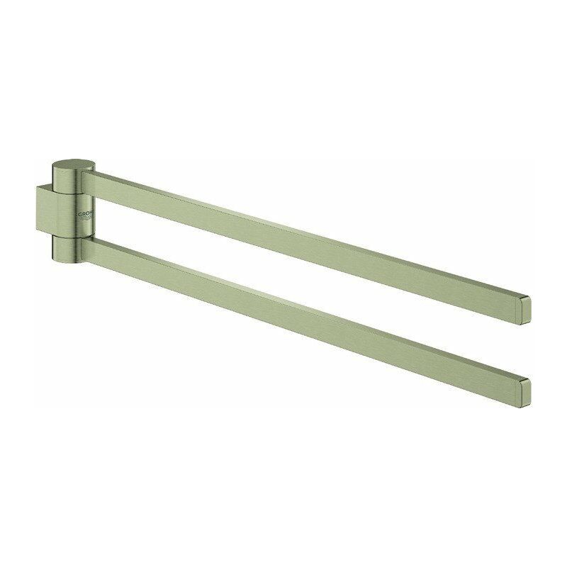

Barra de toalla GROHE SELECTION 400 mm rígida 2 brazos níquel cepillado