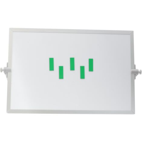 Barra dei simboli magnetica 1x3 cm verde