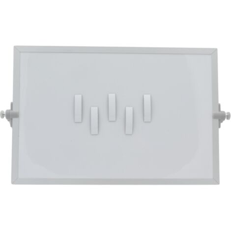 Barra dei simboli magnetica 1x4 cm bianco