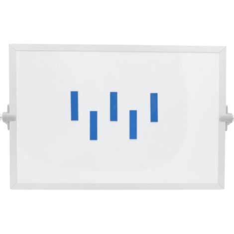 Barra dei simboli magnetica 1x4 cm blu