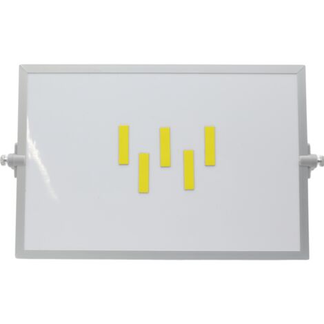 Barra dei simboli magnetica 1x4 cm giallo