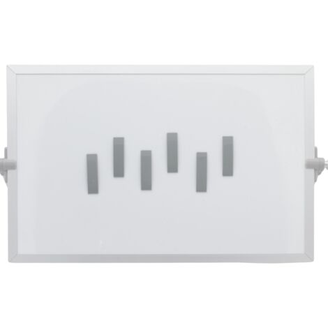 Barra dei simboli magnetica 1x4 cm grigio