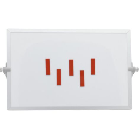 Barra dei simboli magnetica 1x4 cm marrone
