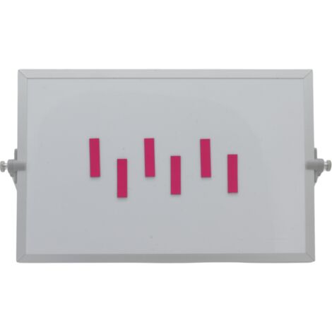 Barra dei simboli magnetica 1x4 cm rosa