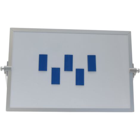 Barra dei simboli magnetica 2x4 cm blu
