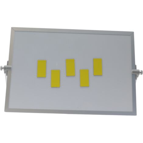 Barra dei simboli magnetica 2x4 cm giallo