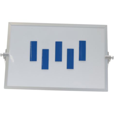 Barra dei simboli magnetica 2x6 cm blu