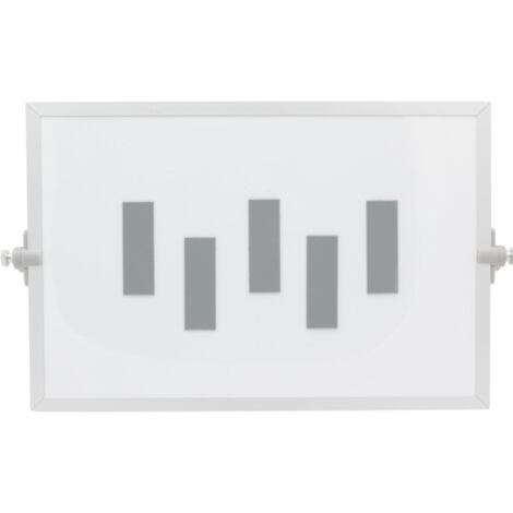 Barra dei simboli magnetica 2x6 cm grigio