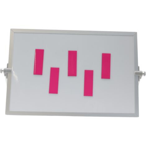 Barra dei simboli magnetica 2x6 cm rosa