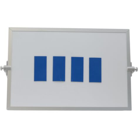 Barra dei simboli magnetica 3x6 cm blu