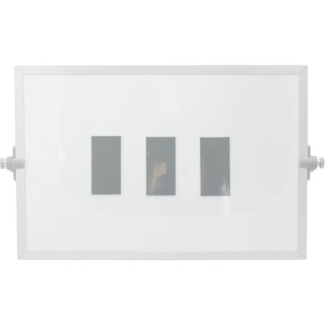 Barra dei simboli magnetica 3x6 cm grigio