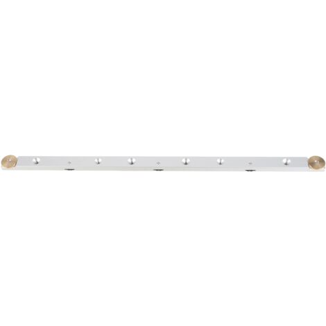 Barra di guida angolare in alluminio da 450 mm - per sega da banco scorrevole, strumento per la lavorazione del legno