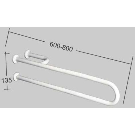 BARRA DI SOSTEGNO CON RINFORZO A DESTRA O A SINISTRA - 60 cm Sx