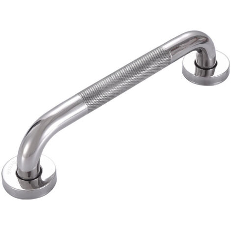 Barra di sostegno per vasca da bagno con maniglia antiscivolo, maniglia di sicurezza per doccia in acciaio inossidabile resistente per vasca da bagno, WC, corrimano per scale 12"/300 mm