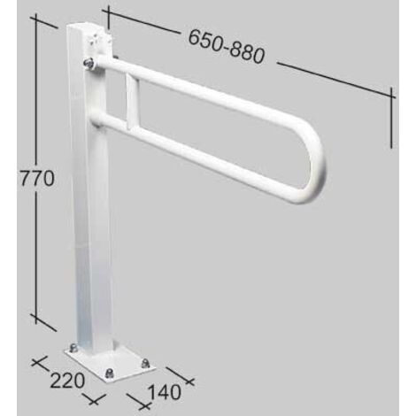BARRA DI SOSTEGNO RIBALTABILE - 88 cm